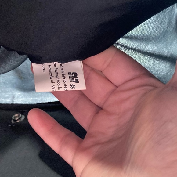 EUC Vintage Wilson Club Tote Gym Bag black purple piping neon trendy Pickleball - Picture 9 of 10